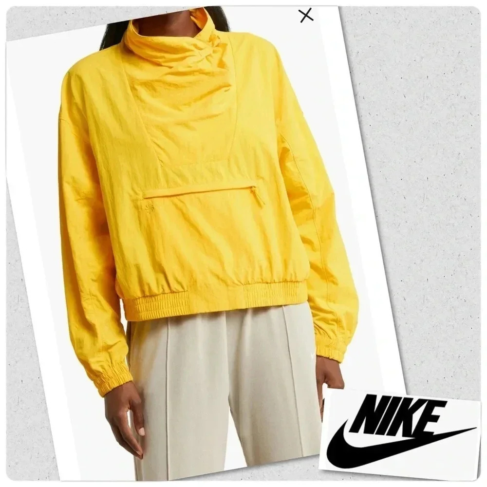 NIKE Womens Tech Pack Nylon Pullover Jacket Packable - NWT